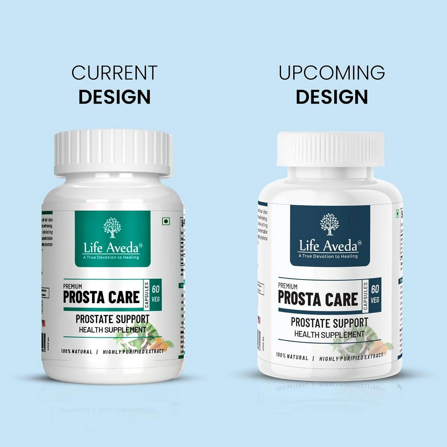Life Aveda 100% Natural Ayurvedic Premium Prosta Care Capsule For Men's | Swadesiicart