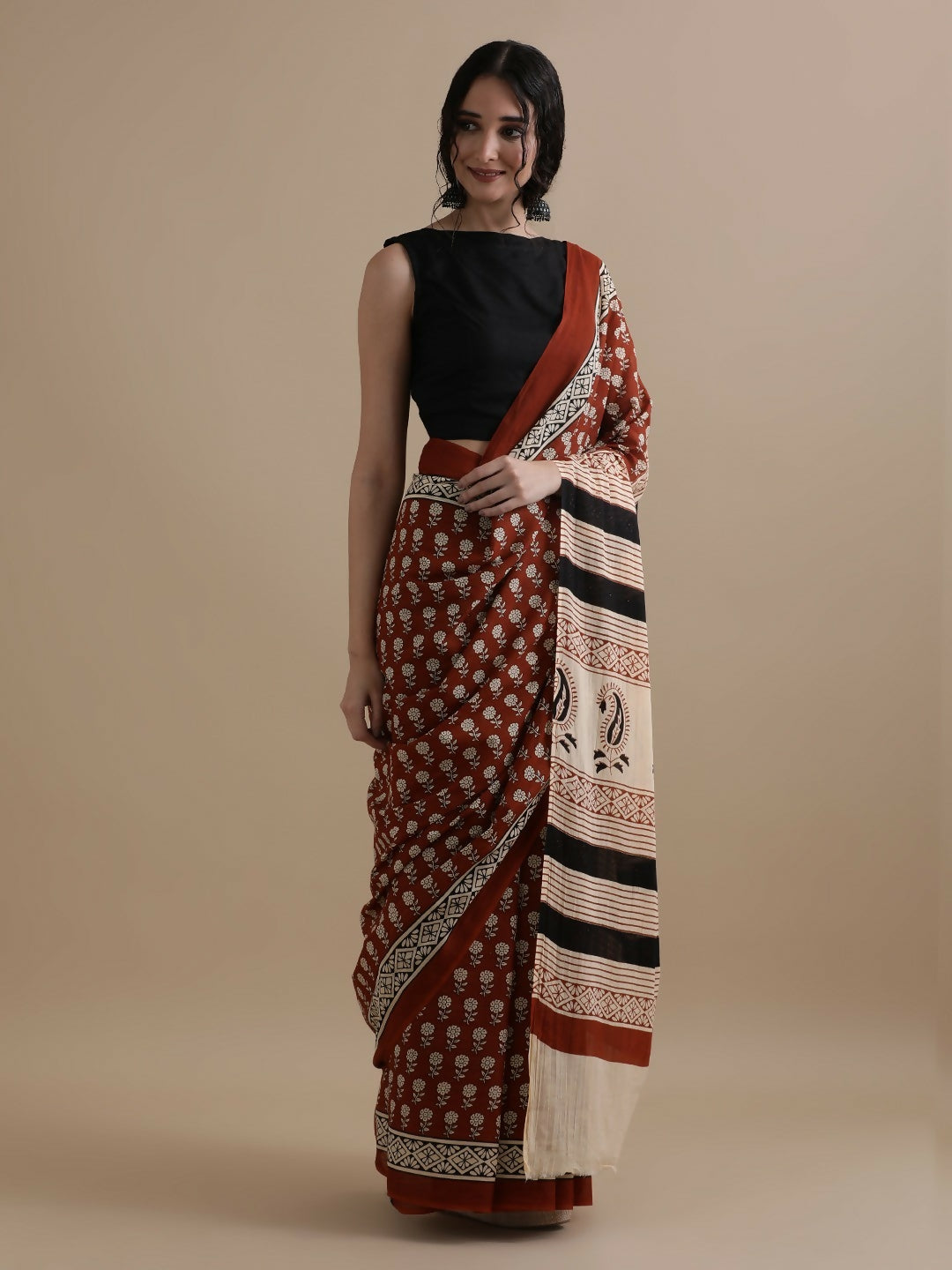 Exclusive Collection Multi Beautiful Mulmul Cotton Saree - Swadesiicart