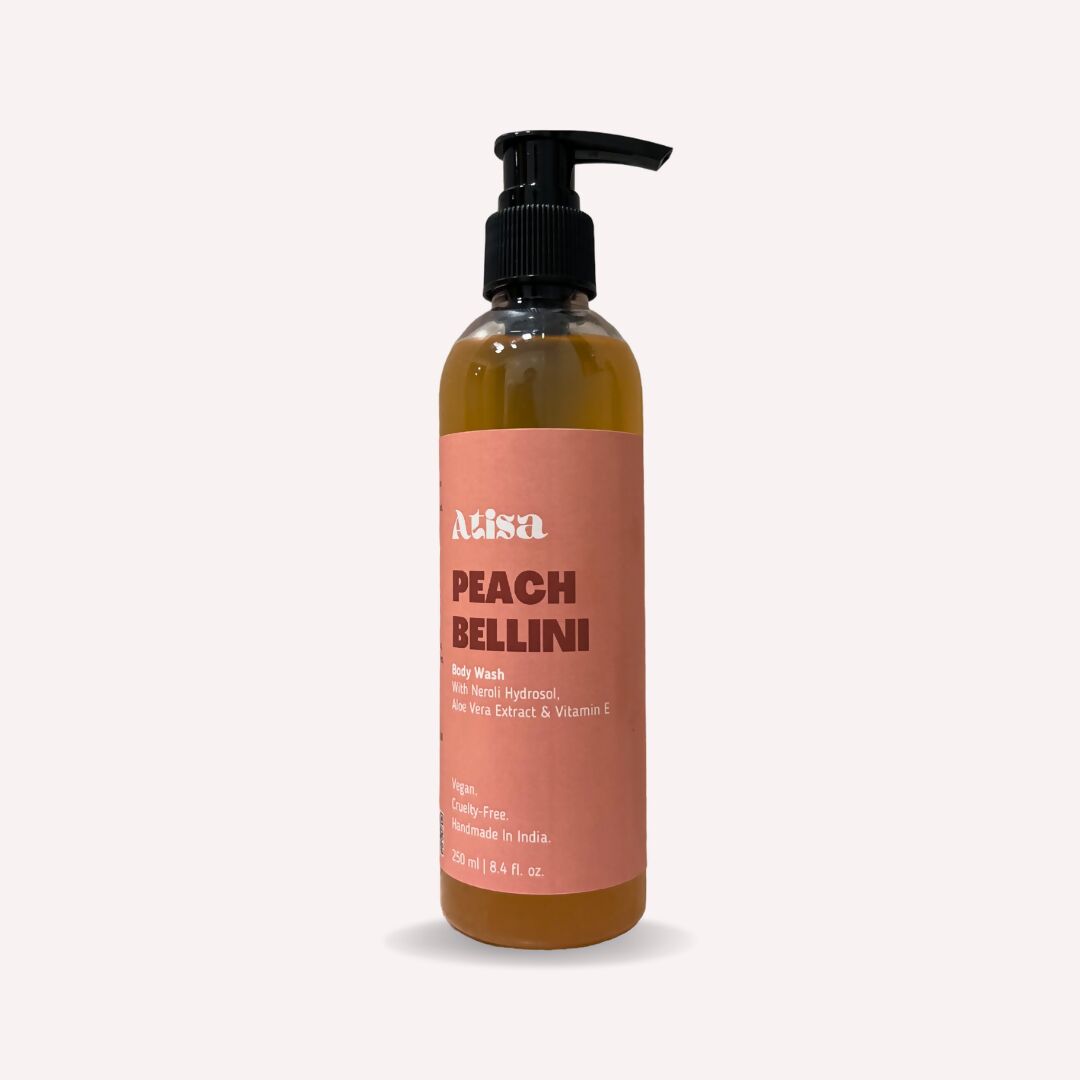 Atisa Peach Bellini Body Wash | Swadesiicart