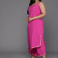 Ahalyaa Women's Traditional wear Kurta Set - Pink | Swadesiicart