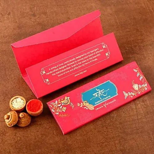 Krishna Designer Rakhi and Soan Papdi | Swadesiicart