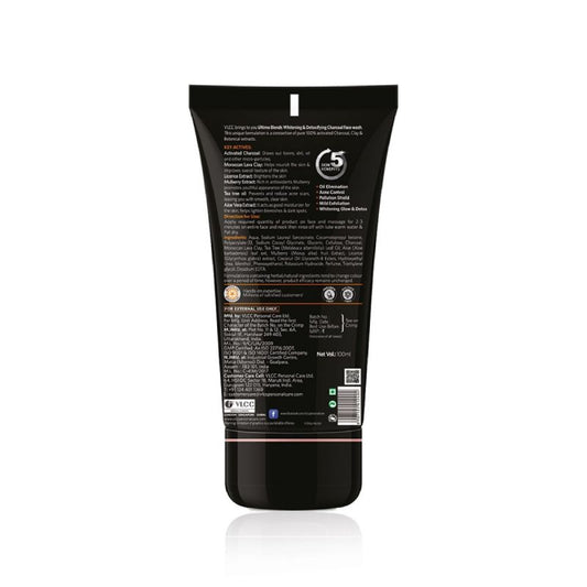 VLCC Ultimo Blends Charcoal Face Wash - Swadesiicart