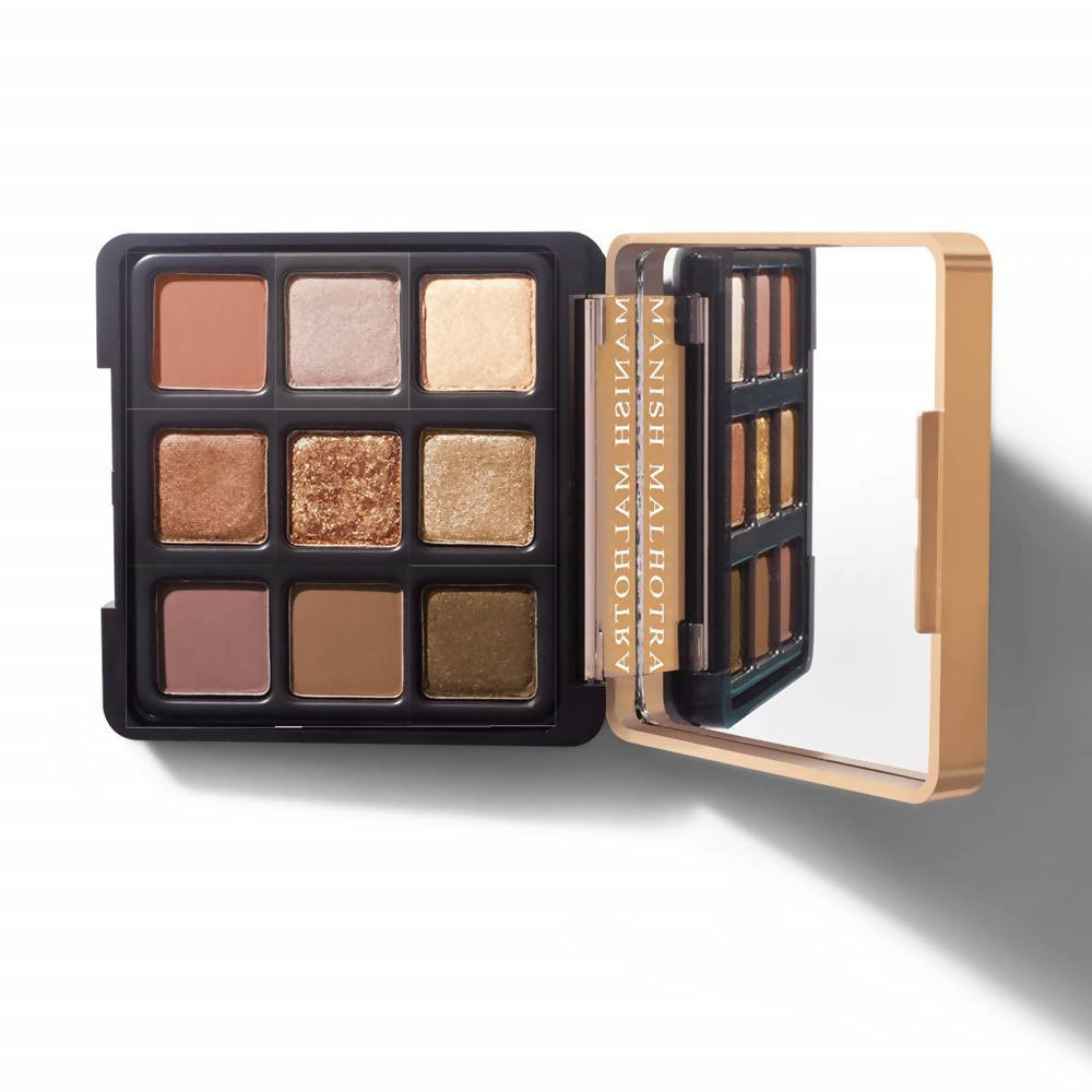 Manish Malhotra 9 In 1 Eyeshadow Palette - Soiree - Swadesiicart
