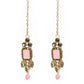 Mominos Fashion Johar Kamal Gold-Polished Brass Finish Kundan/Stone Choker For Women (Baby Pink) | Swadesiicart