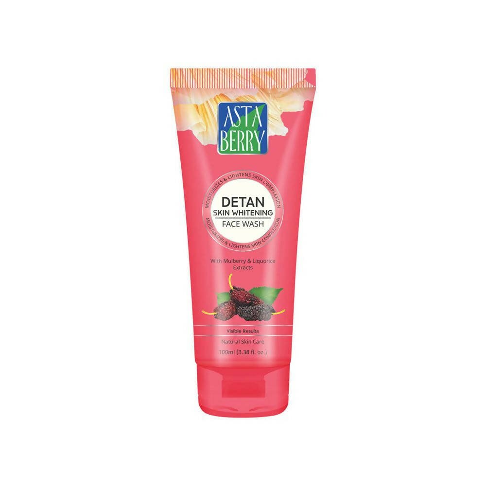 Astaberry De-Tan Skin Whitening Face Wash - Swadesiicart