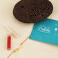 trueBrowns X Voylla Gold-Toned 'Bhai' Bracelet Rakhi With Roli Chaawal Pack | Swadesiicart