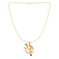 trueBrowns X Voylla Rudraksha Studded 'OM' Rakhi-Pendant | Swadesiicart
