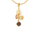 trueBrowns X Voylla Shiva Damru Rudraksha Rakhi-Pendant | Swadesiicart
