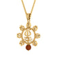 trueBrowns X Voylla Rudraksha Studded Trishul Rakhi-Pendant | Swadesiicart