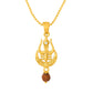 trueBrowns X Voylla Rudraksha Studded Trishul Rakhi-Pendant | Swadesiicart