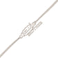 trueBrowns X Voylla Stylish Hello Brother Silver Tone Bracelet Rakhi | Swadesiicart