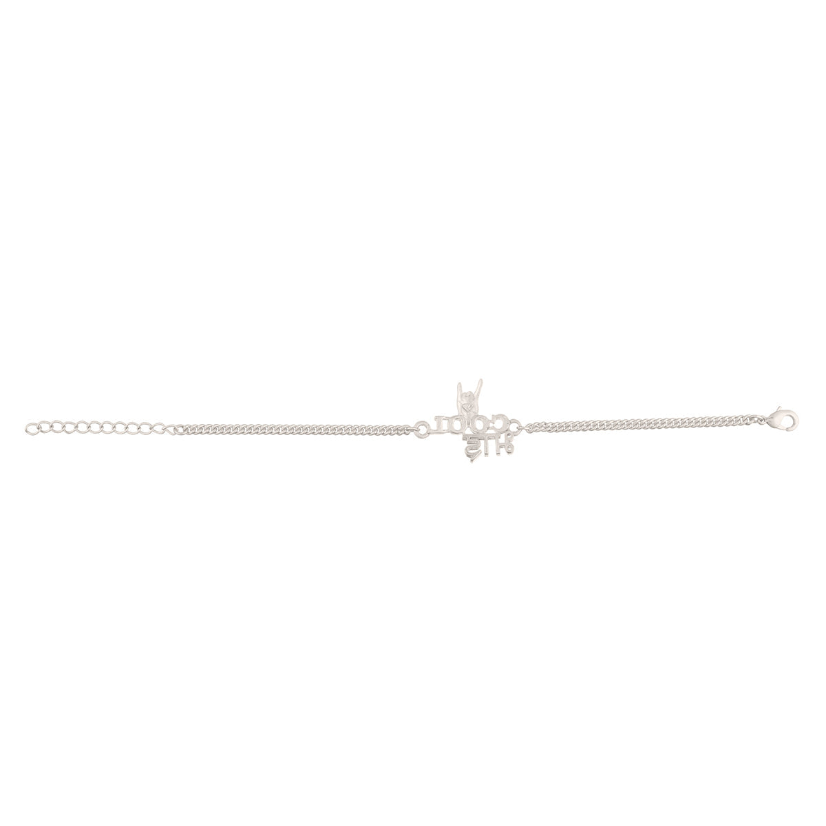 trueBrowns Cool Bhai Silver Tone Rakhi | Swadesiicart