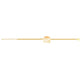 trueBrowns Bhai Gold Tone Bracelet Style Rakhi | Swadesiicart