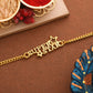 trueBrowns X Voylla Super Star Gold Tone Bracelet Style Rakhi | Swadesiicart