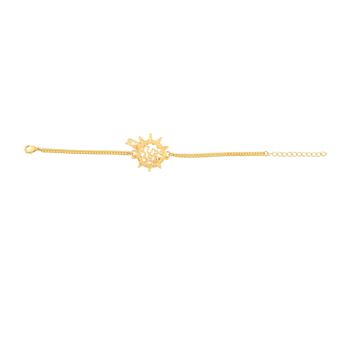 trueBrowns X Voylla Super Bro Fabulous Gold Tone Rakhi | Swadesiicart