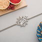 trueBrowns X Voylla Stylish Super Bro Silver Plated Bracelet Rakhi | Swadesiicart