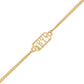 trueBrowns Cool Bhai Gold Tone Bracelet Style Rakhi | Swadesiicart