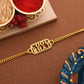 trueBrowns Cool Bhai Gold Tone Bracelet Style Rakhi | Swadesiicart