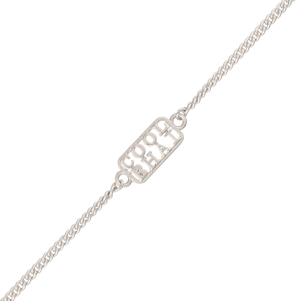 trueBrowns Silver Tone Cool Bhai Bracelet Style Rakhi | Swadesiicart