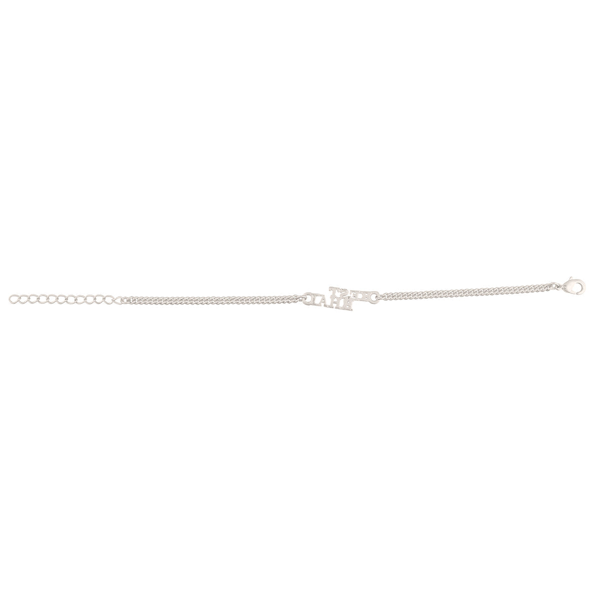 trueBrowns Silver Tone Best Bhai Bracelet Style Rakhi | Swadesiicart