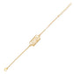 trueBrowns Stylish Gold-Polished Cool Bhabhi Bracelet Rakhi | Swadesiicart