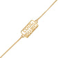 trueBrowns Stylish Gold-Polished Cool Bhabhi Bracelet Rakhi | Swadesiicart
