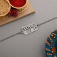 trueBrowns Designer Silver Tone Cool Bhabhi Bracelet Style Rakhi | Swadesiicart