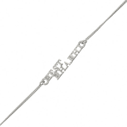 trueBrowns Silver Tone Best Bhabhi Rakhi | Swadesiicart