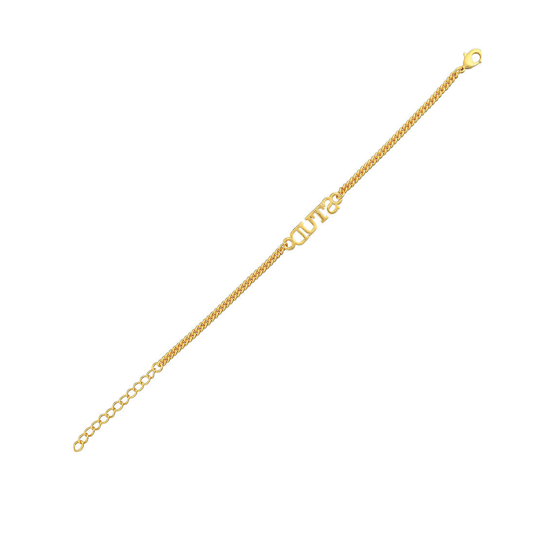 trueBrowns Stylish Gold Tone STUD Rakhi | Swadesiicart