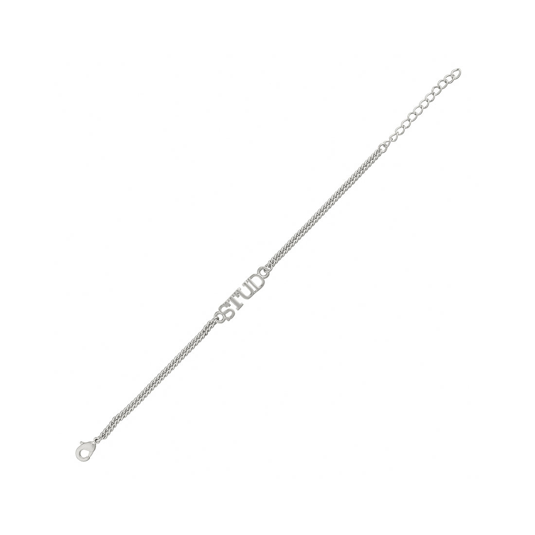 trueBrowns Stylish Silver Plated Bracelet Style STUD rakhi | Swadesiicart