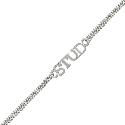 trueBrowns Stylish Silver Plated Bracelet Style STUD rakhi | Swadesiicart