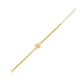 trueBrowns Auspicious Swastik Gold-Polished Bracelet Style Rakhi | Swadesiicart