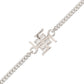 trueBrowns Auspicious Swastik Motif Silver Tone Bracelet Rakhi | Swadesiicart