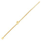 trueBrowns Auspicious Gold Tone Brass Om Bracelet Style Rakhi | Swadesiicart