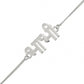 trueBrowns Special Silver Tone Bracelet Style Bhabhi Rakhi | Swadesiicart
