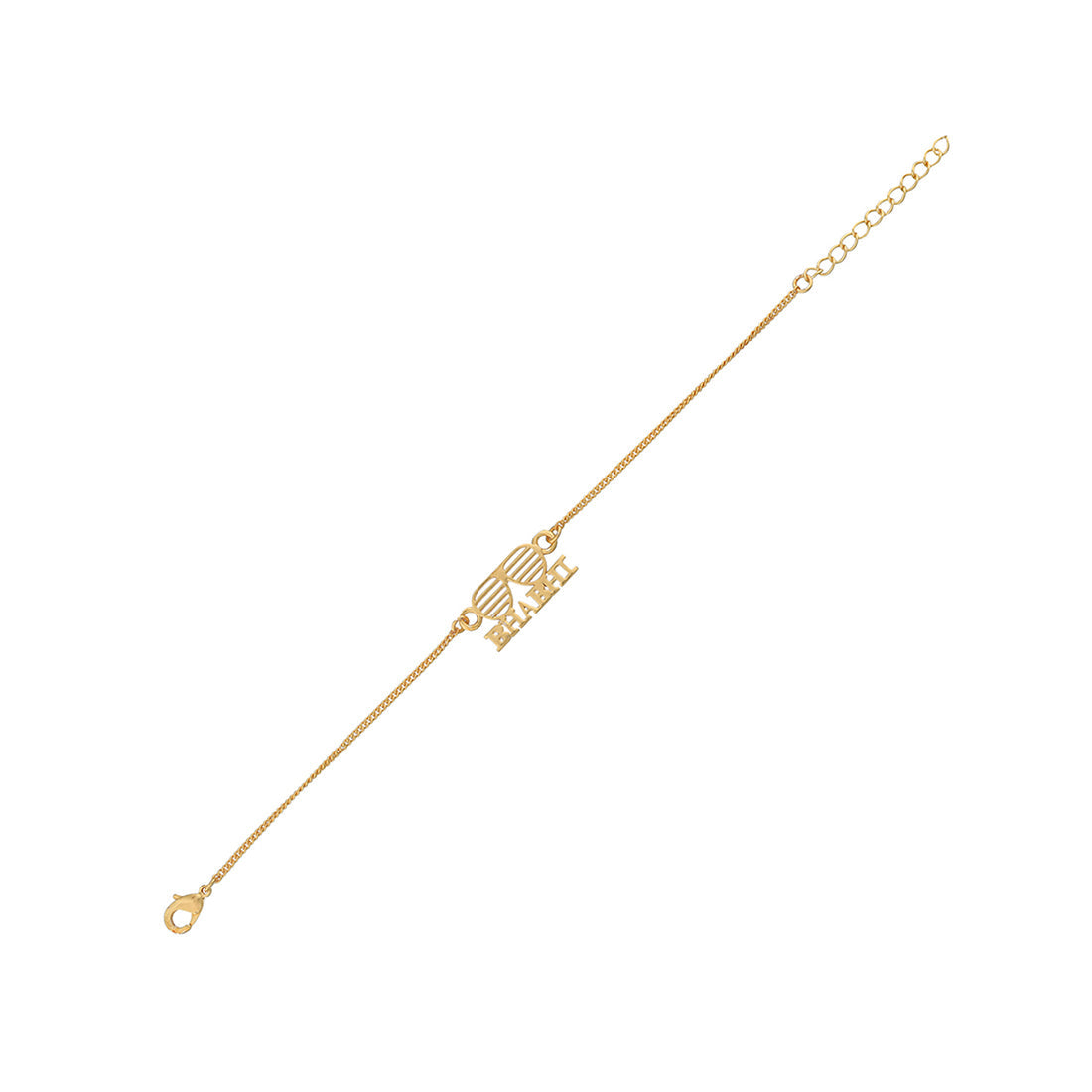 trueBrowns Gold Tone Bhabhi Bracelet Rakhi | Swadesiicart