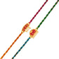 trueBrowns X Voylla Desi Bhai-Bhabhi Multi Color Thread Lumba Rakhi Combo For Bhaiya Bhabhi | Swadesiicart