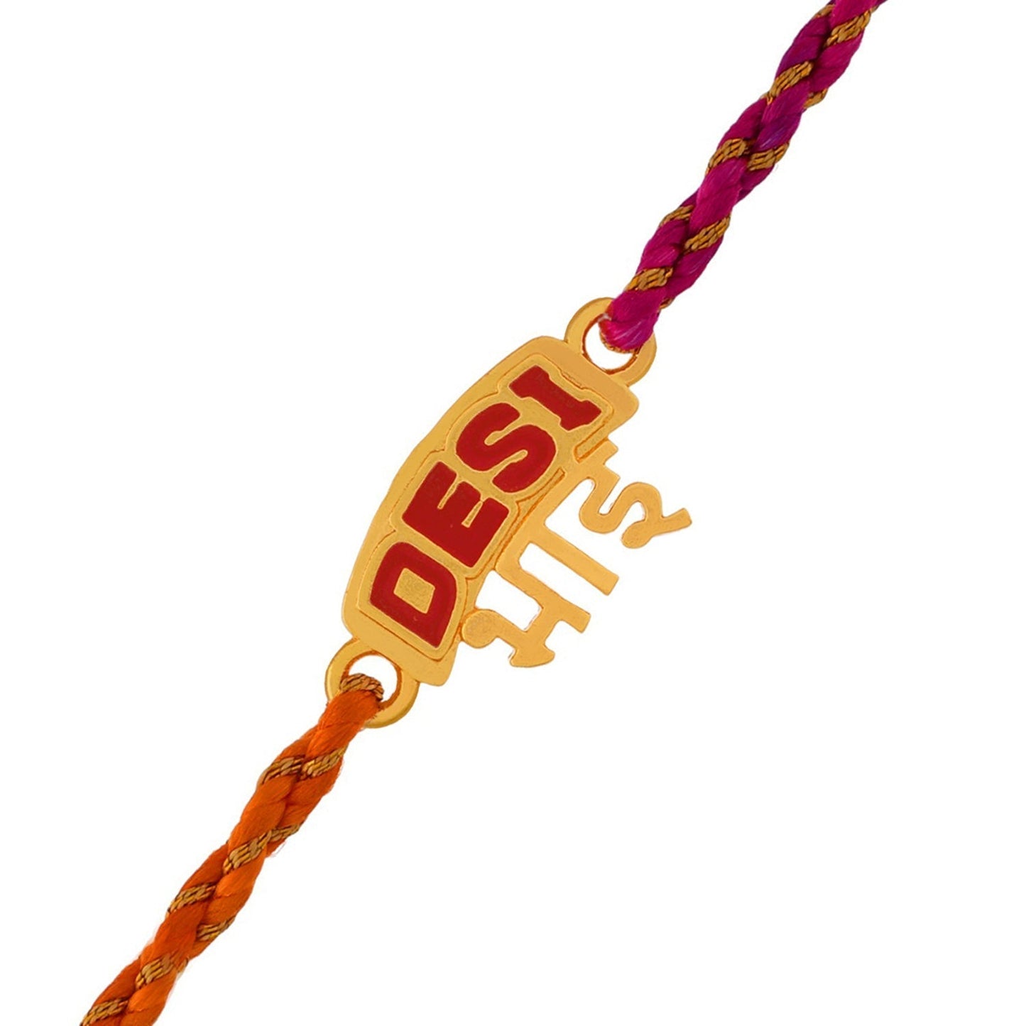 trueBrowns X Voylla Desi Bhai Multi Color Thread Rakhi For Brother | Swadesiicart