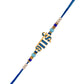 trueBrowns X Voylla Firozi Enamel Bhai Rakhi For Brother | Swadesiicart