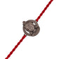 trueBrowns X Voylla Ram Lalla Black Rhodium Rakhi For Brother | Swadesiicart