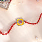 trueBrowns Sterling Silver Square Swastik Rakhi | Swadesiicart