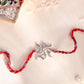 trueBrowns X Voylla Sterling Silver Stylized Swastik Rakhi | Swadesiicart