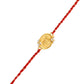 trueBrowns Sterling Silver Red "Bhai" Floral Rakhi | Swadesiicart