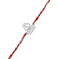 trueBrowns X Voylla Sterling Silver Trishul Rakhi | Swadesiicart