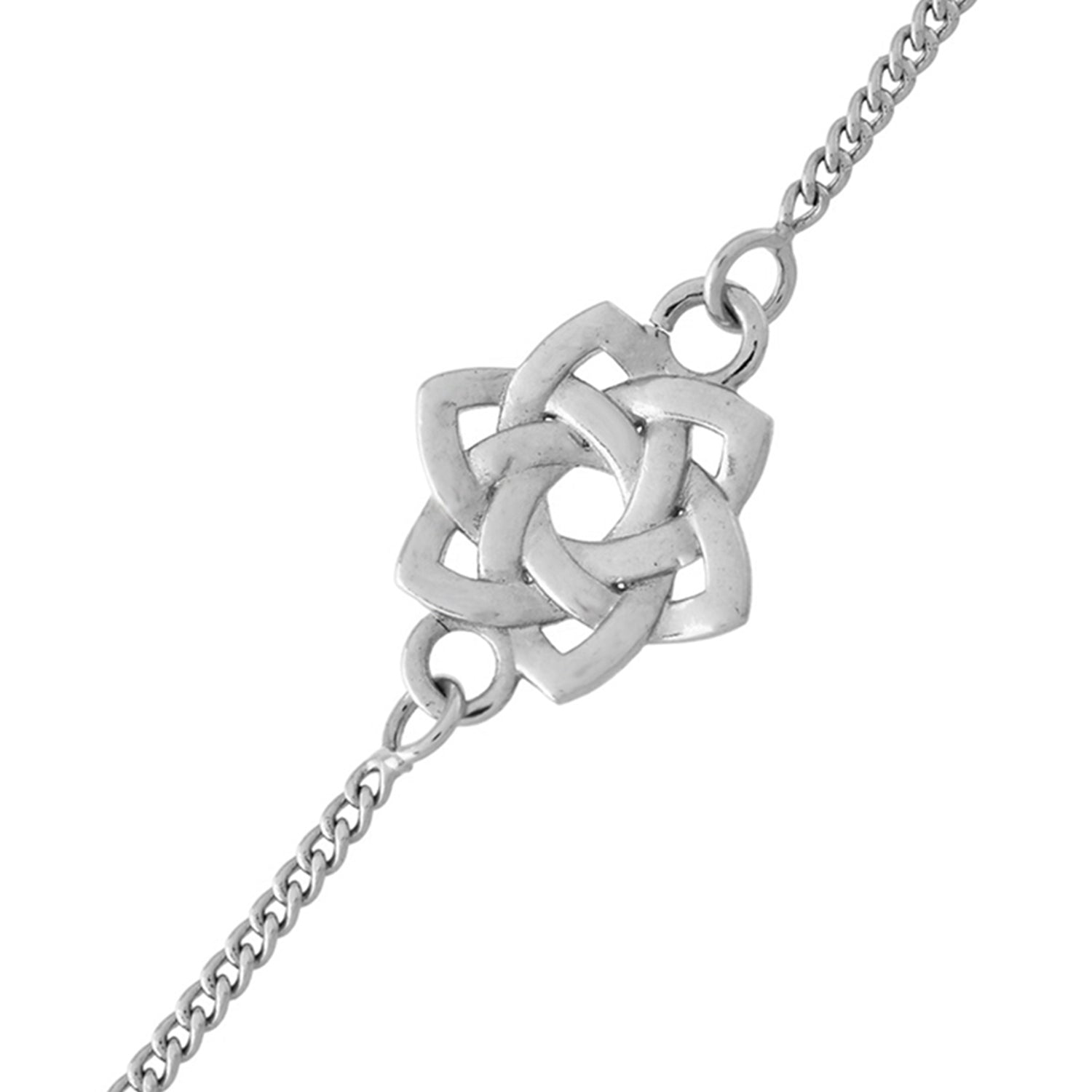 trueBrowns Sterling Silver Knot Rakhi | Swadesiicart