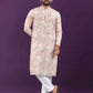 Anaita Light Pink Digital Print Kurta