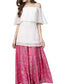 Ahalyaa Women's Traditional Wea Co-ods - White