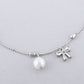 VOJ Women Dimond Silver Plated Anklets - Swadesiicart
