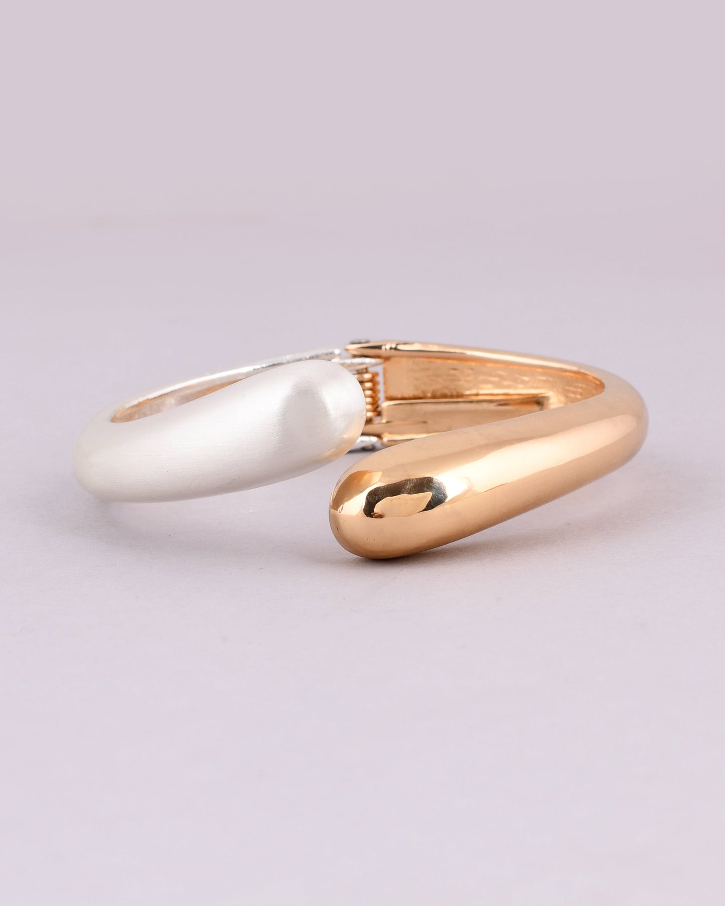 VOJ Women Stainless Steel Gold And Silver Plated Bracelet - Swadesiicart