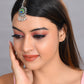 VOJ Women Silver Plated Maang Tikka - Swadesiicart